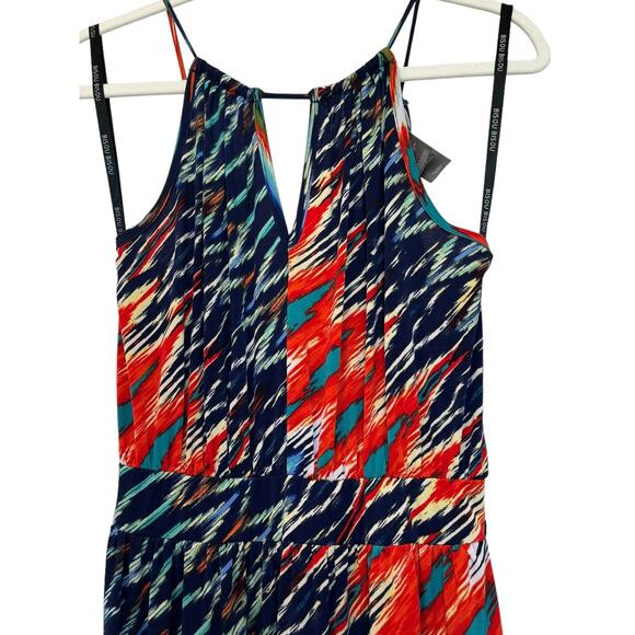 Bisou Bisou Maxi Halter Dress in Multi-Color Print - Picture 5 of 14